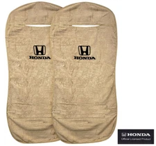 Seat Armour Universal Tan Towel Front Seat Covers for Honda -Pair