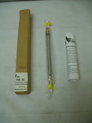 Virginia KMP Stainless Steel Vibration Absorber VAB-2S / VAB2S - 1/4'' O.D. ~ NOS