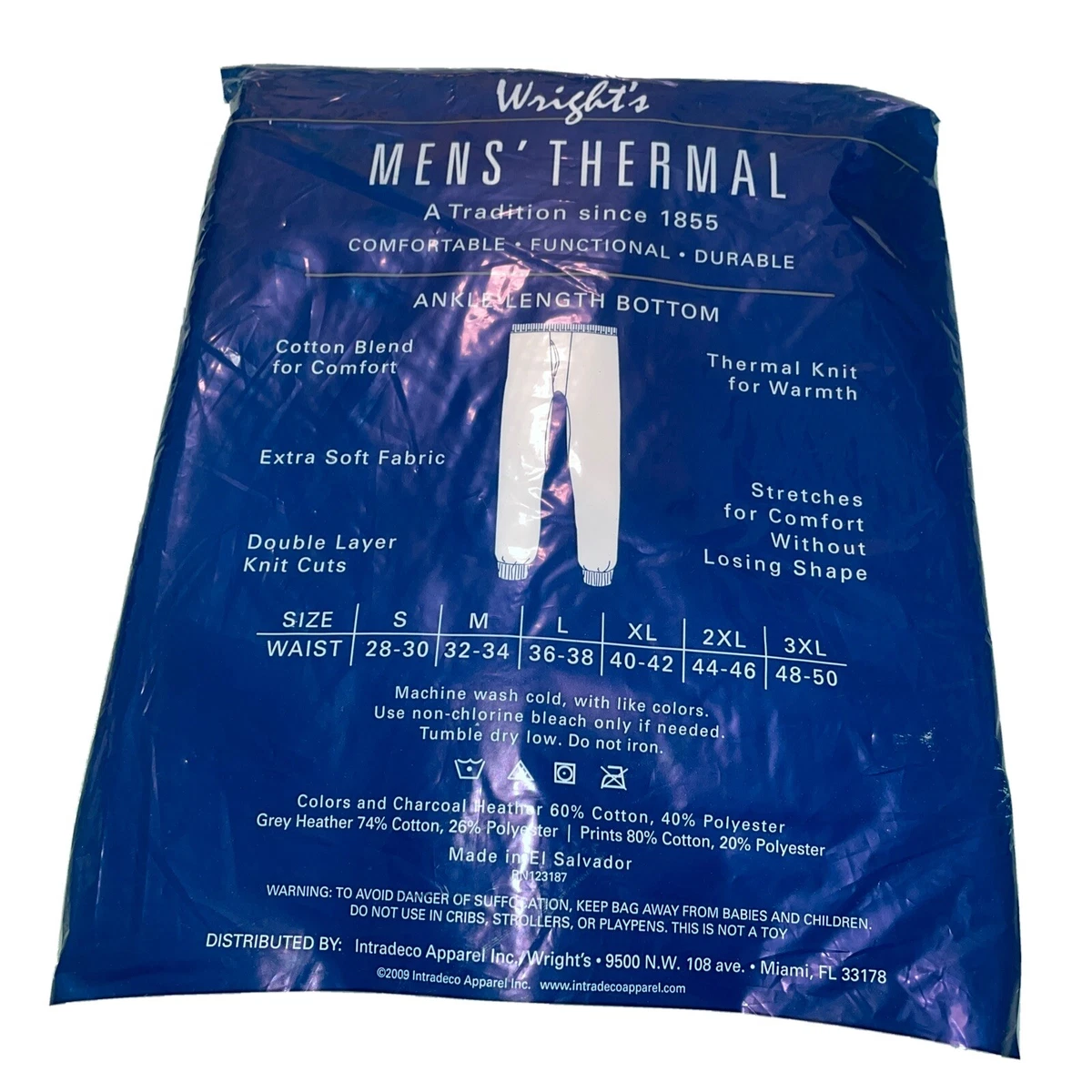 Wright's thermal deals underwear
