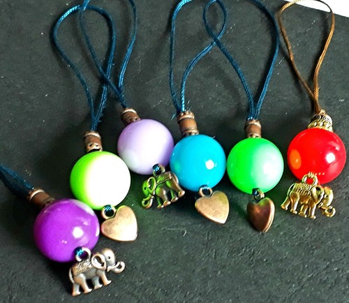 Pockets Bonbons Taschenschmuck Pendant Zip Zieher-Helfer Handarbeit - Picture 2 of 12
