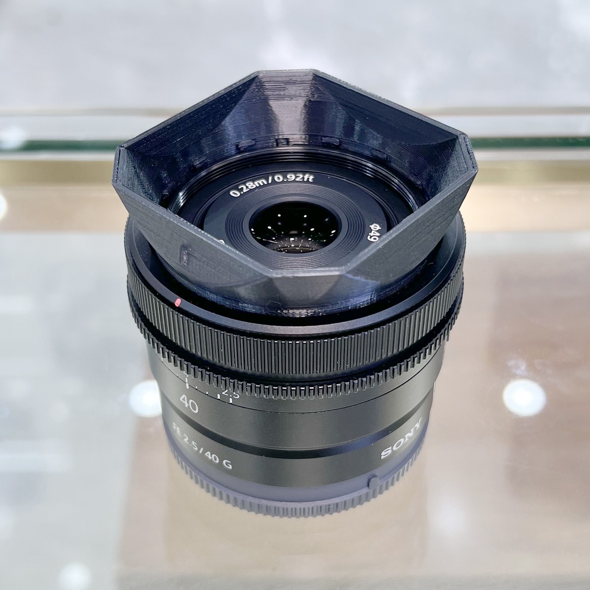 40mm f2.5 g & ALC-SH165 & ゼクロスII プロテクター Amazon