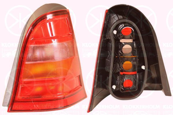 Neu RüCklicht Lampe - Rh - Ohne Basis - Passt FüR Mercedes A-Klasse 1997-2004-image