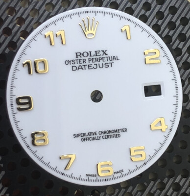 Rolex  White  Date Just 36mm   Factory  116233 - 116203 - Numeral Markers