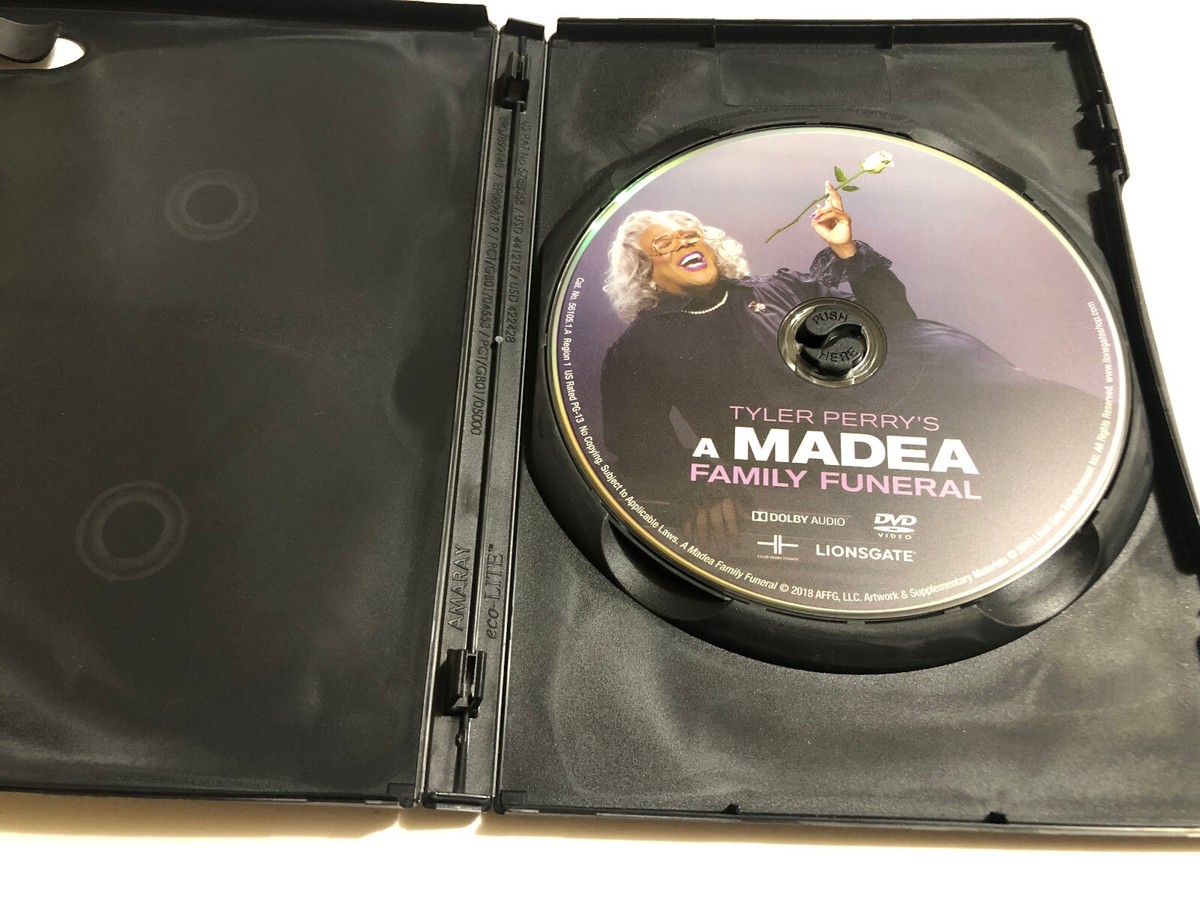 A Madea Family Funeral (DVD, 2019) Tyler Perry Cassi Davis