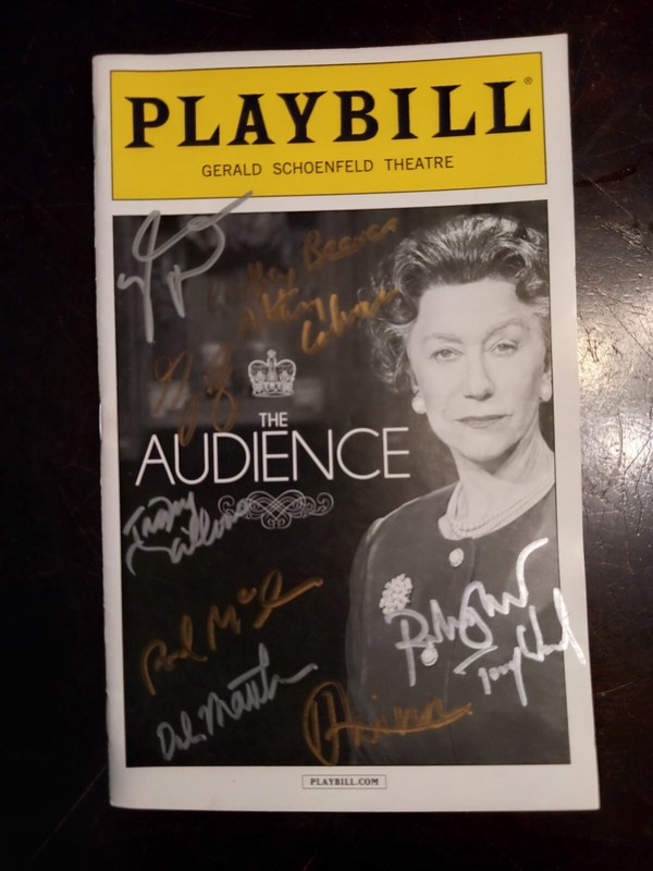 The Audience Signed Helen Mirren And More