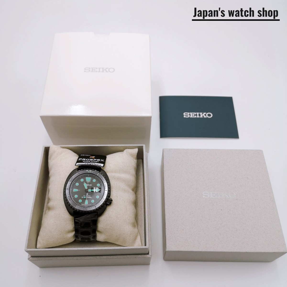 SEIKO PROSPEX The Black Series Night Vision SBDY127 Black Men's