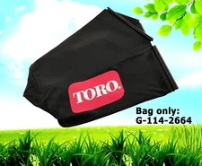 Genuine Toro 114-2664 Super Recycler Grass Catcher Mower Black BAG ONLY