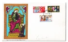 26/11/1969 UK GB FDC - Christmas - Virgin and Child - Basildon FDI Postmark