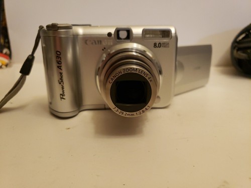 Canon PowerShot A630 8MP Digital Camera 4x Optical Zoo - One Owner Excellent - Picture 9 of 14