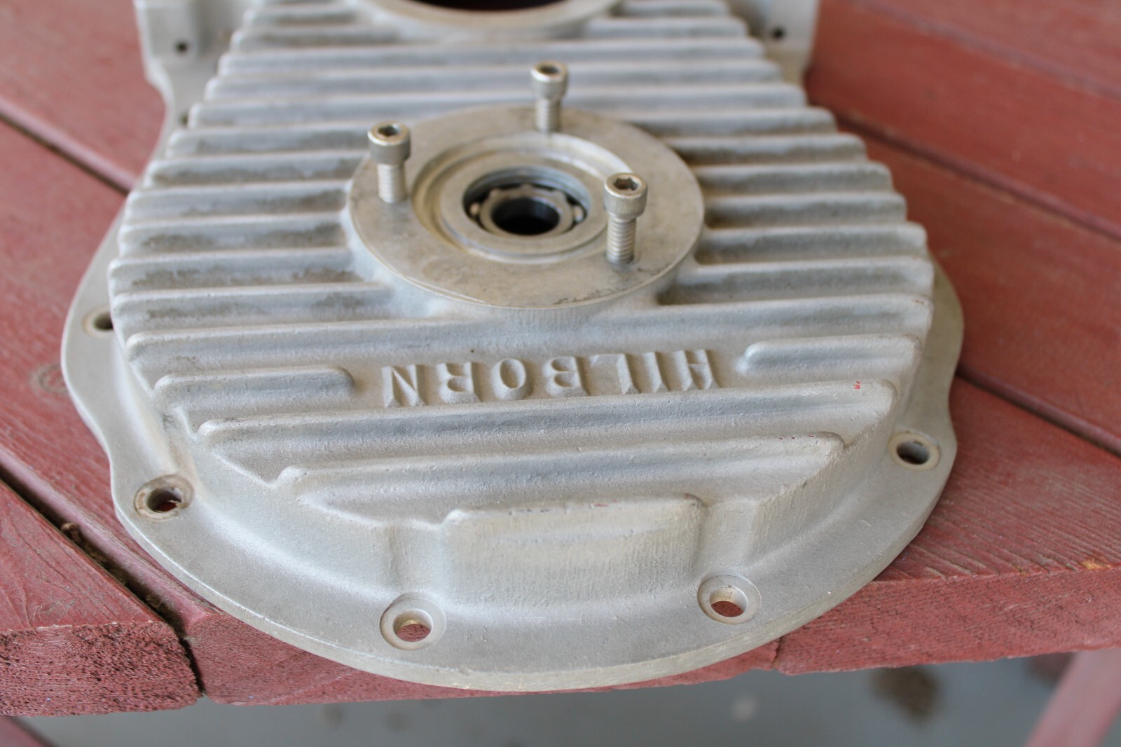 BBC Hilborn Aluminum Front Timing Cover PDC81 , w/ Fuel Pump Cam Drive *Nice* eBay