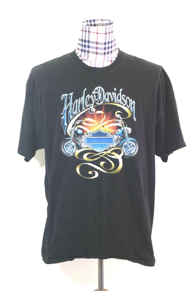 Harley Davidson Men's T-shirt Black Las Vegas Nevada Shirt 2XL
