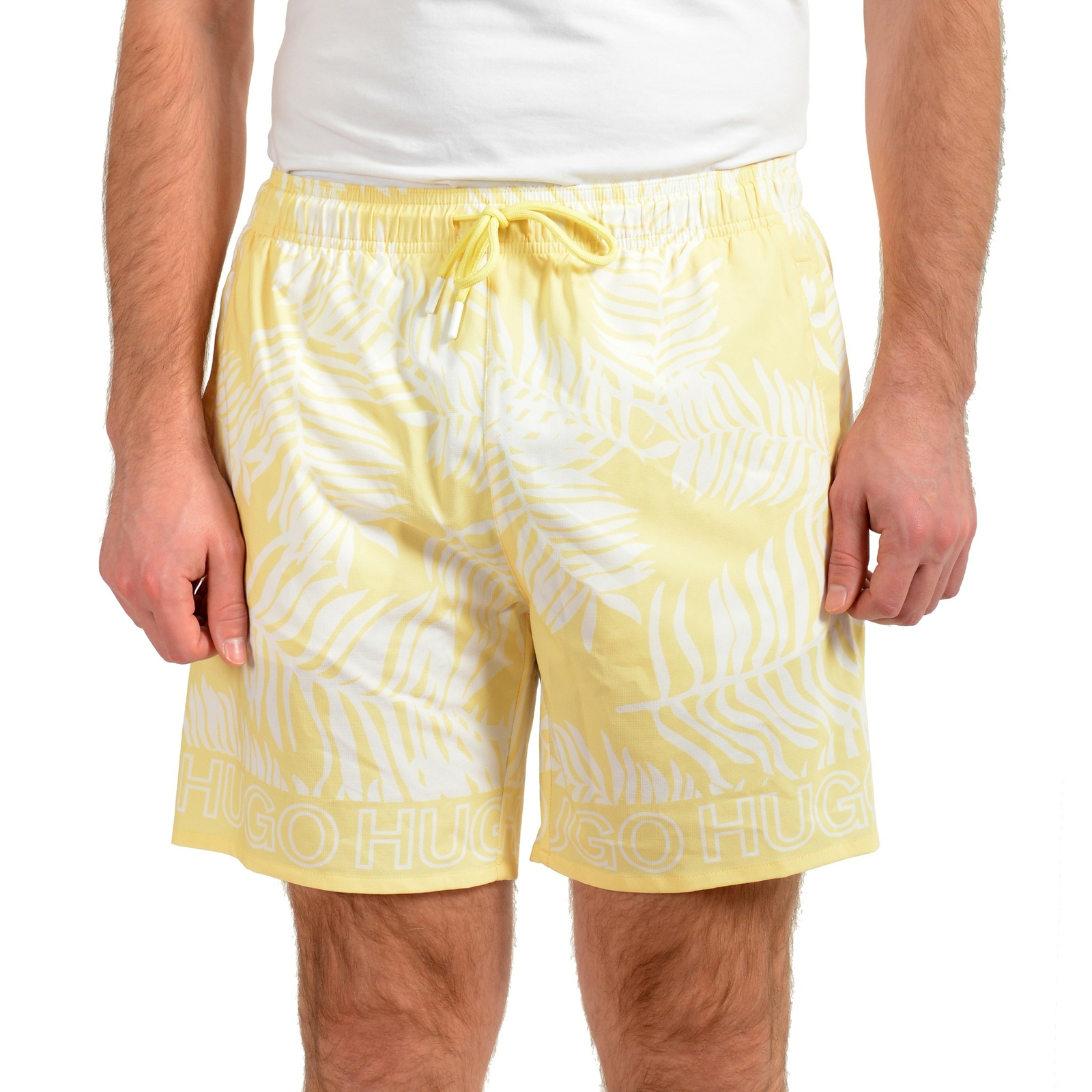 Мужские шорты для плавания Hugo Boss SOMA с многоцветным цветочным принтом US M IT 50 9990₽