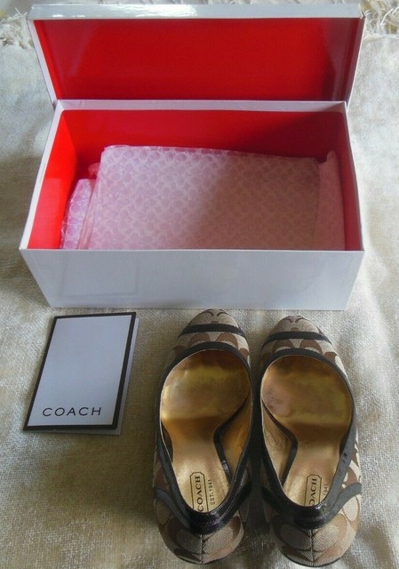 coach wedge shoes