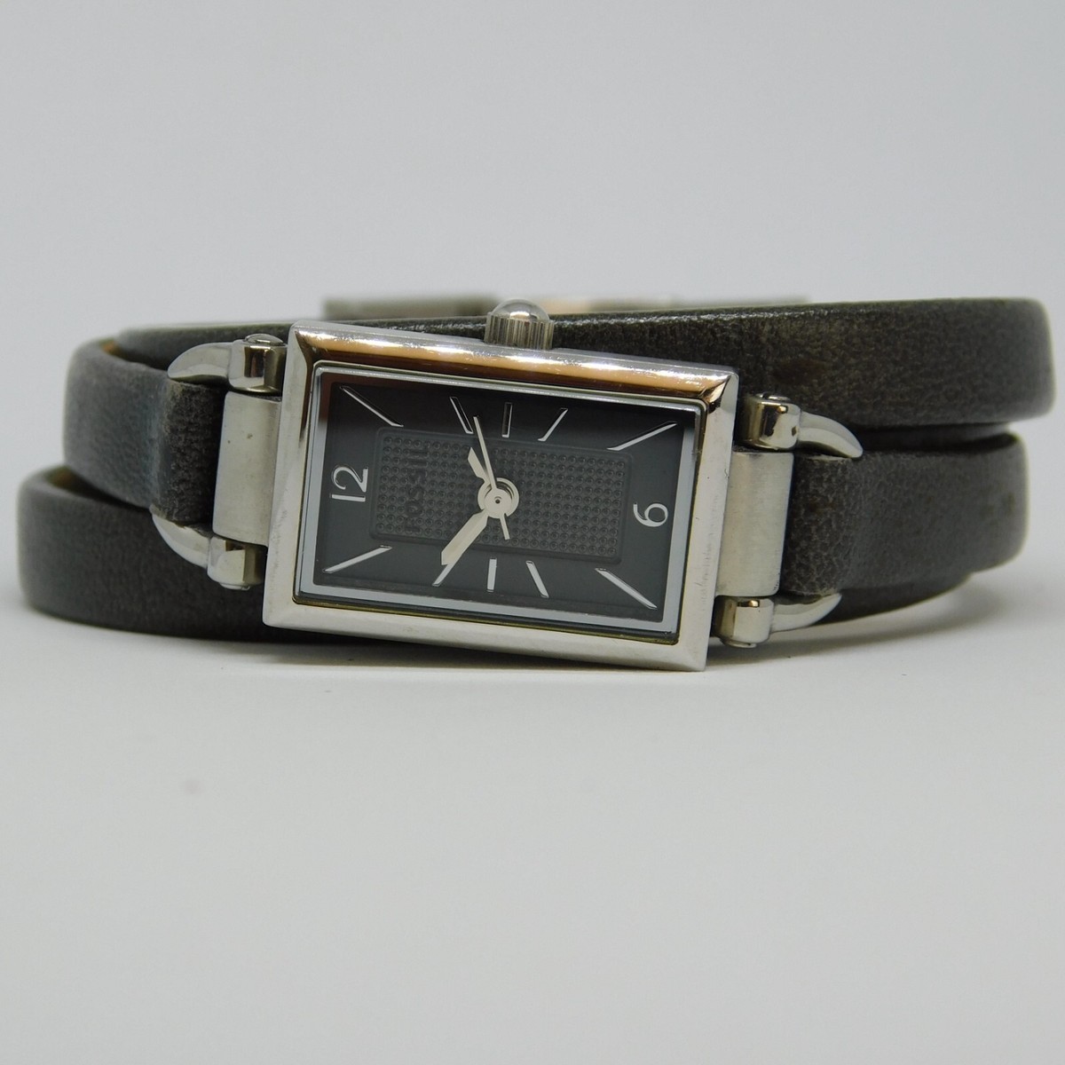 Fossil JR1371 Genuine Leather Quartz Analog Women's Watch Sz
