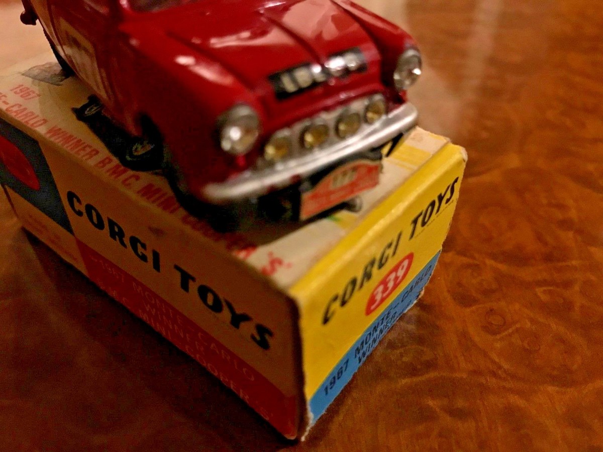 Vintage Corgi Toys | MIB | Mini Cooper S | Monte Carlo Rally
