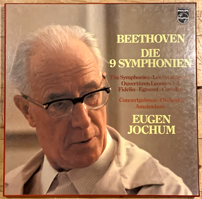 洋楽 Eugen Jochum Beethoven 9 Symphonies LP Beethoven Complete 9 Symphonies &Overtures EUGEN JOCHUM Philips 9