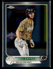 2022 Topps Pro Debut #PDC-198 Aaron Zavala Chrome card
