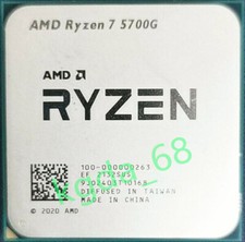 AMD Ryzen 7 5700G R7-5700G 3.8 GHz 8 Core 16 thr 65W AM4 CPU Processor
