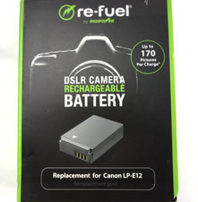 Digipower Re-Fuel Rechargeable Lithium-Ion Replacement Battery for Canon LP-E12