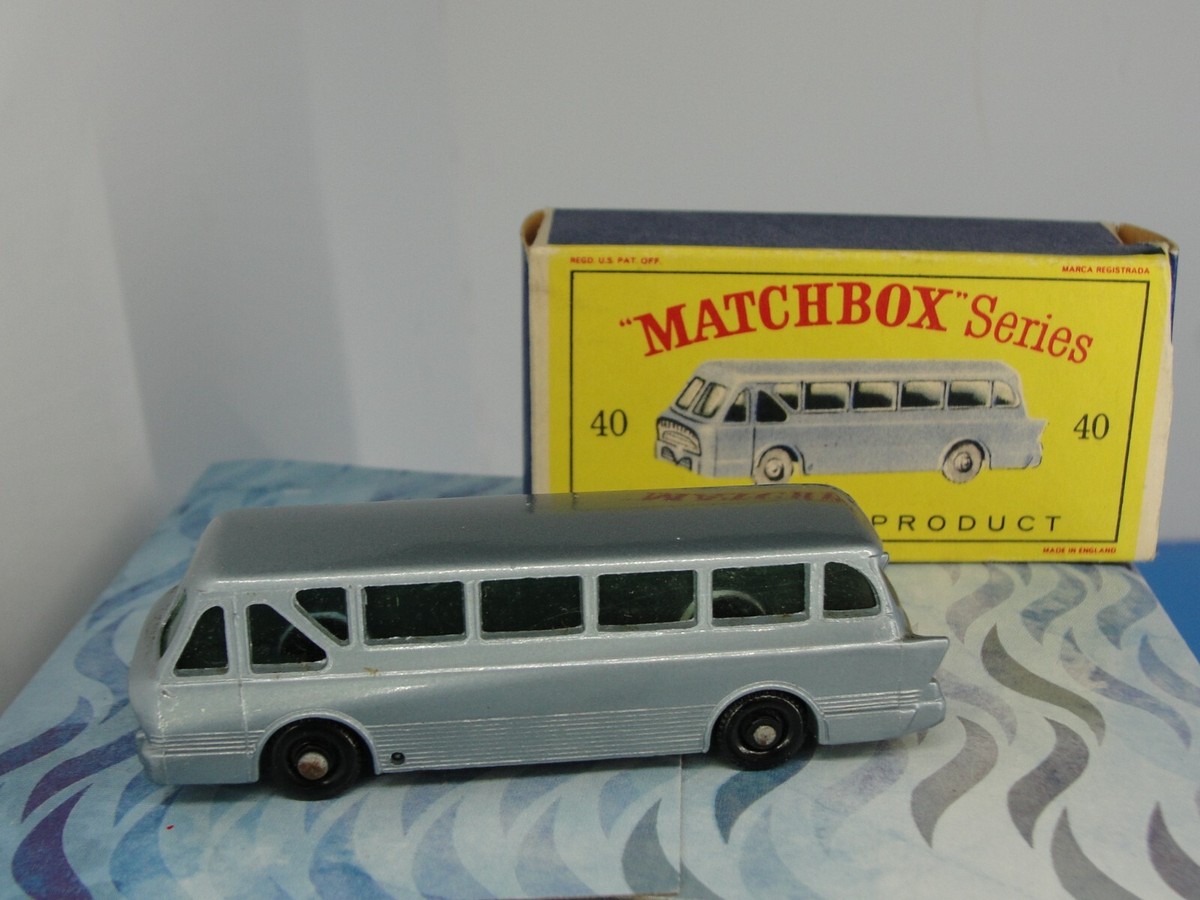 ミニカー MATCHBOX No.40 LONG DISTANCE CORCH Matchbox Series Lesney # 40 Long Distance Coach With