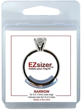 Ring Guard by EZsizer- 6 pack (NARROW) - Ring Adjuster, Ring Size Reducer