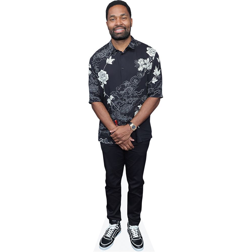 Jerod Mayo Floral Shirt Mini Size Cardboard Cutout