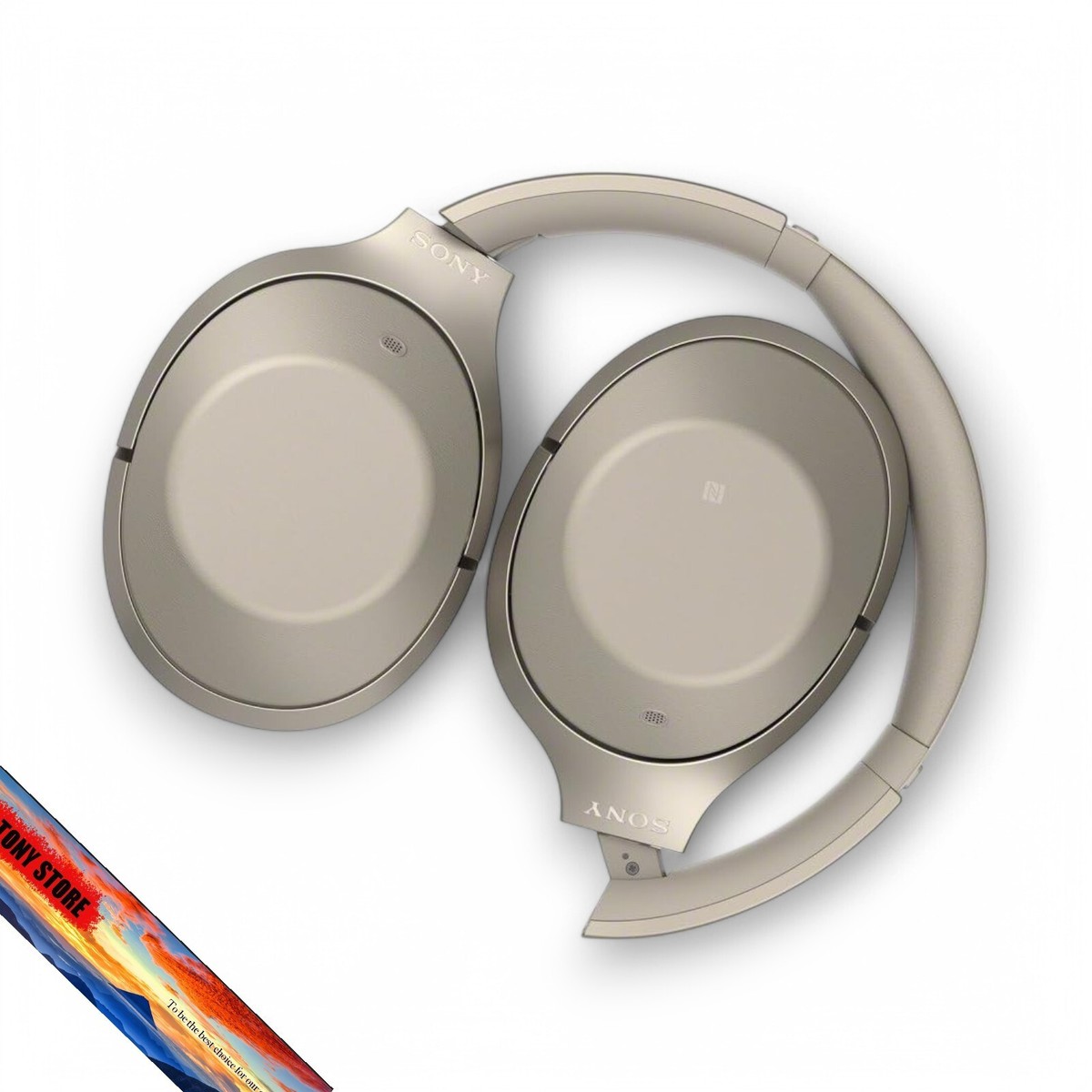 ヘッドホン SONY MDR-1000X(C) CREAM Sony MDR-1000X C Wireless Headphones - Beige for sale online