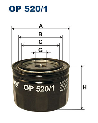 Filtron Oil Filter OP520/1