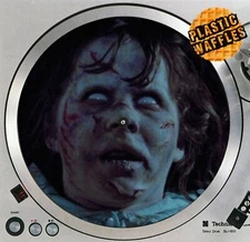 DJ Exorcist #1 Horror Slipmat Turntable 12" Record Player, DJ Audiophile