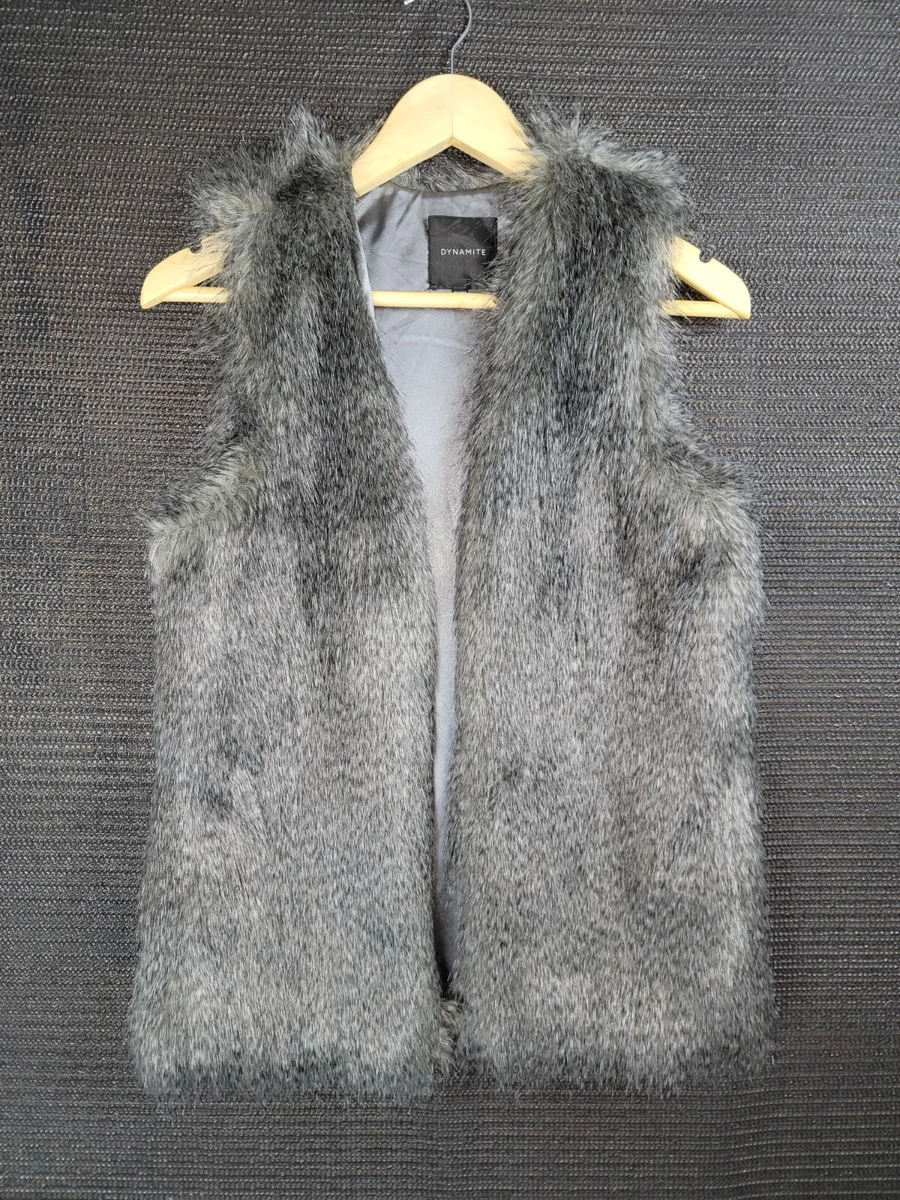 Fluffy clearance fur vest