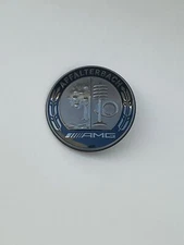 GENUINE 2019-UP Mercedes W463A AMG G63 Smoked Affalterbach Hood Badge 0008177109