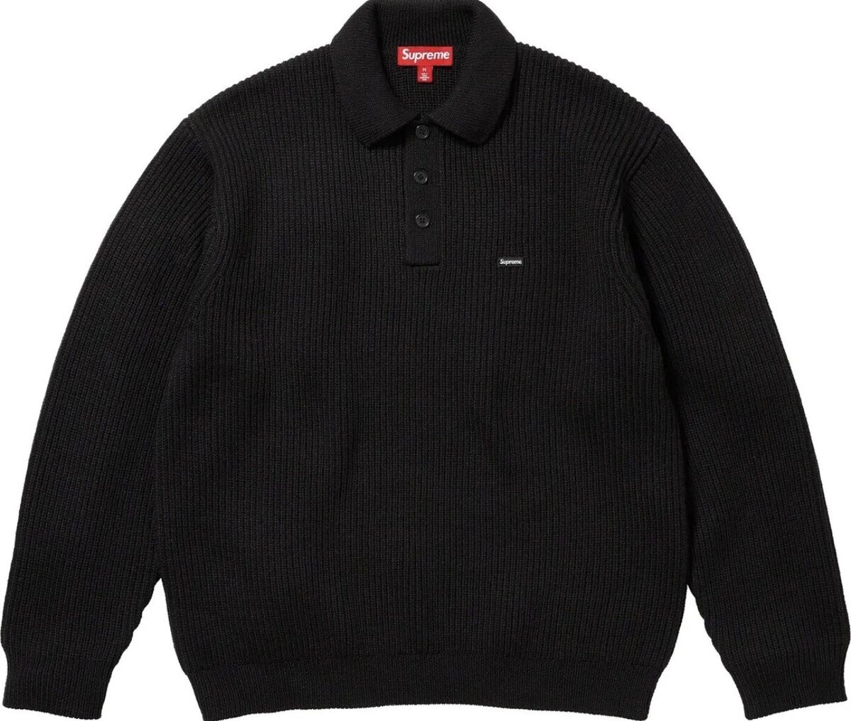 Supreme Small Box Polo Sweater Size L - FW23 | eBay Supreme Small Box Polo Sweater Size L - FW23 | eBay
