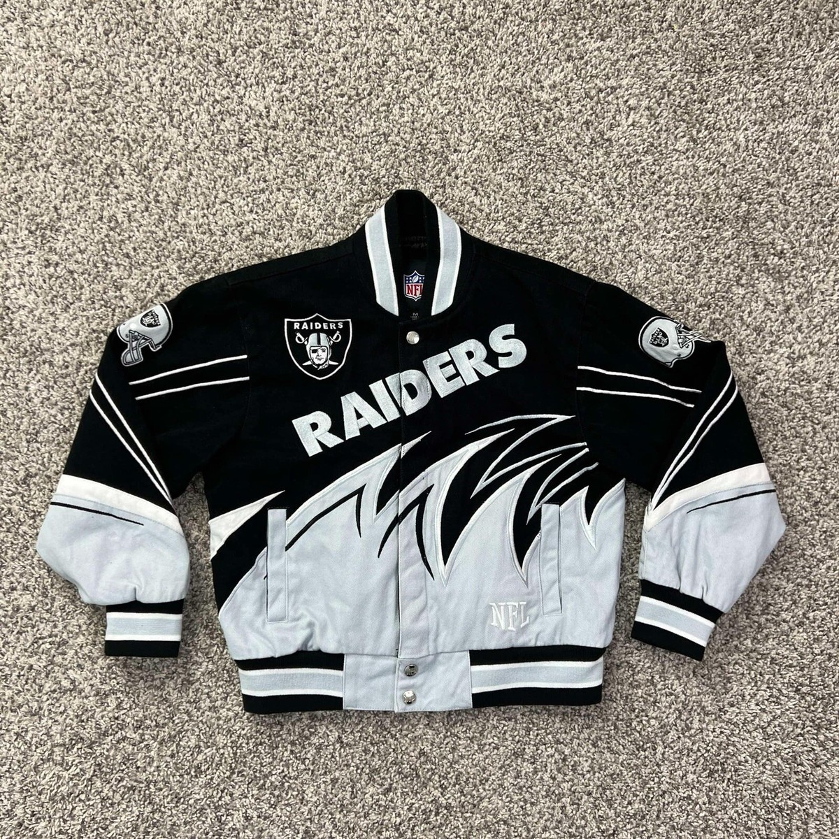 ジャケット・アウター NFL RAIDERS studium jacket eh NFL RAIDERS studium jacket eh