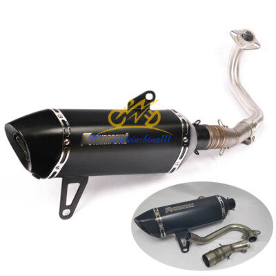 Full Header Pipe Exhaust System Tail Mufflers For Yamaha XMAX 300 250 2017-2020