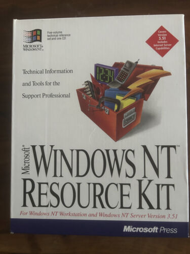 Zestaw zasobów Microsoft Windows NT 5 tomów - Zdjęcie 1 z 5