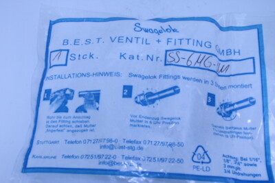 SWAGELOK SS-6MG-MM Ventil