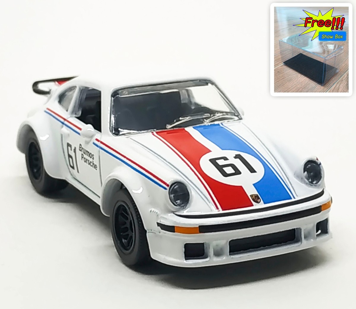 Majorette Porsche 934 Brumos 61 White 1:57 (3