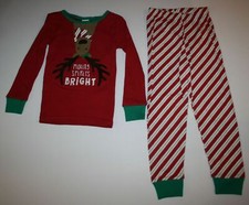 New Gymboree Gymmies Girls 4 yr Pajamas 2 Piece PJs Reindeer Holiday Top Pants
