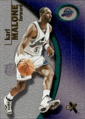 Karl Malone - 2000-01 Fleer Ex Basketball #90