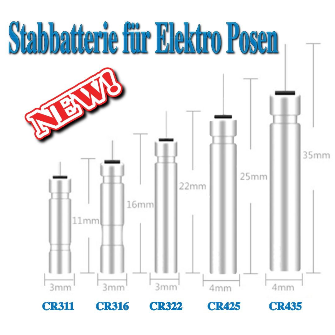 Wiederaufladbare LED Angelrutenlichter - 2 Stück Rot/grün Für Nachtangeln