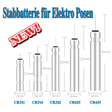 CR435,CR425,CR311,CR322,CR316 Stabbatterie El...