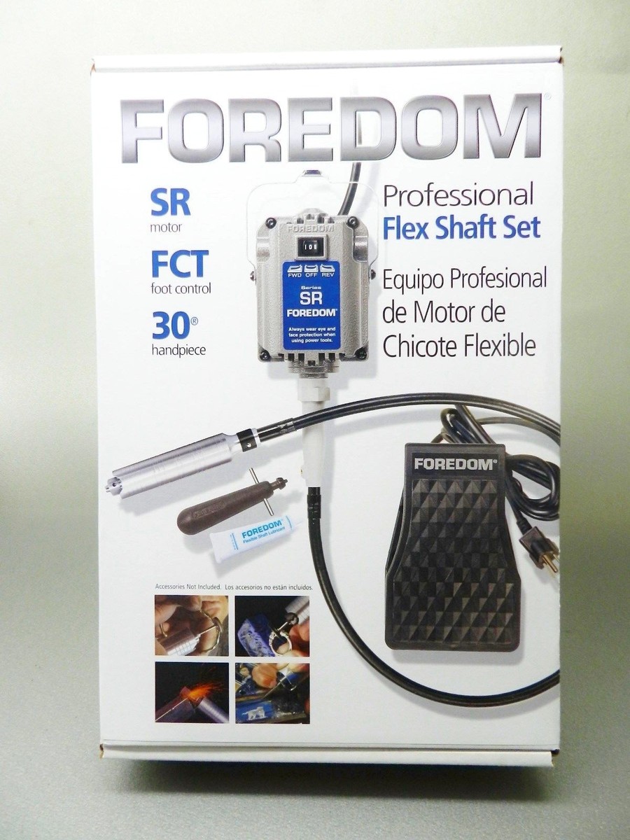 Foredom K.8301 Flex Shaft Set 115v KIT -SR Motor -FCT Pedal 30