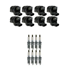 NGK 8 Ignition Coil 8 Iridium Spark Plug Kit For Silverado Sierra Tahoe Yukon V8