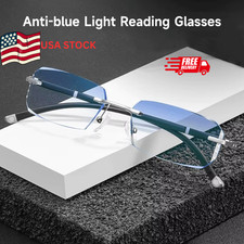 Clarity Blue Glasses Automatic Adjustment Eye Glass Reading Strain Screen Gaming