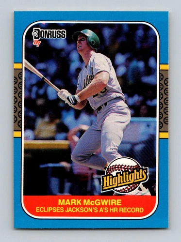 1987 Donruss Highlights #46 Mark McGwire