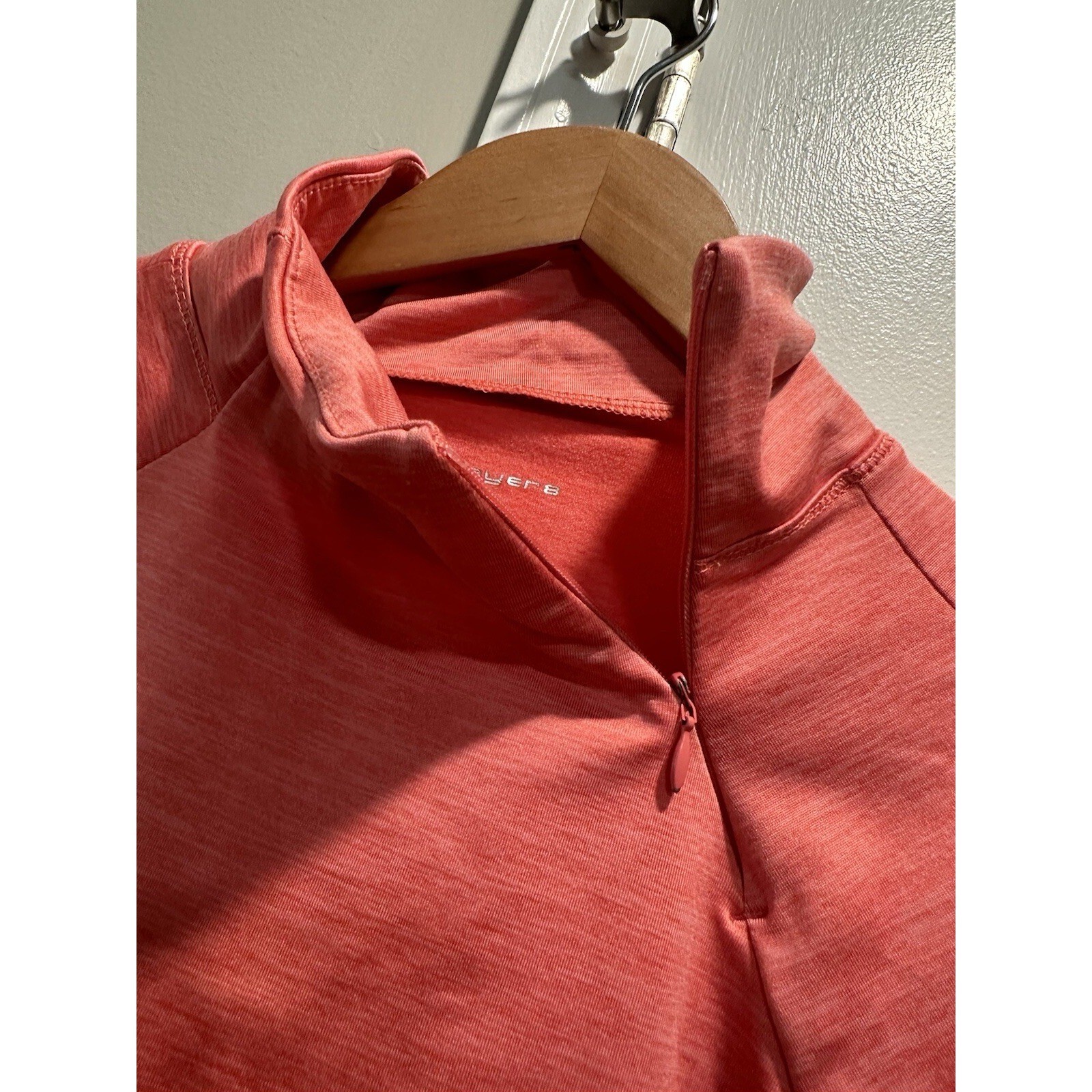 Layer 8 Coral Pullover side zip medium - image 3