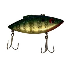 Vintage Bill Lewis Rat-L-Trap Lipless Crankbait Fishing Lure 3" - Natural Craw