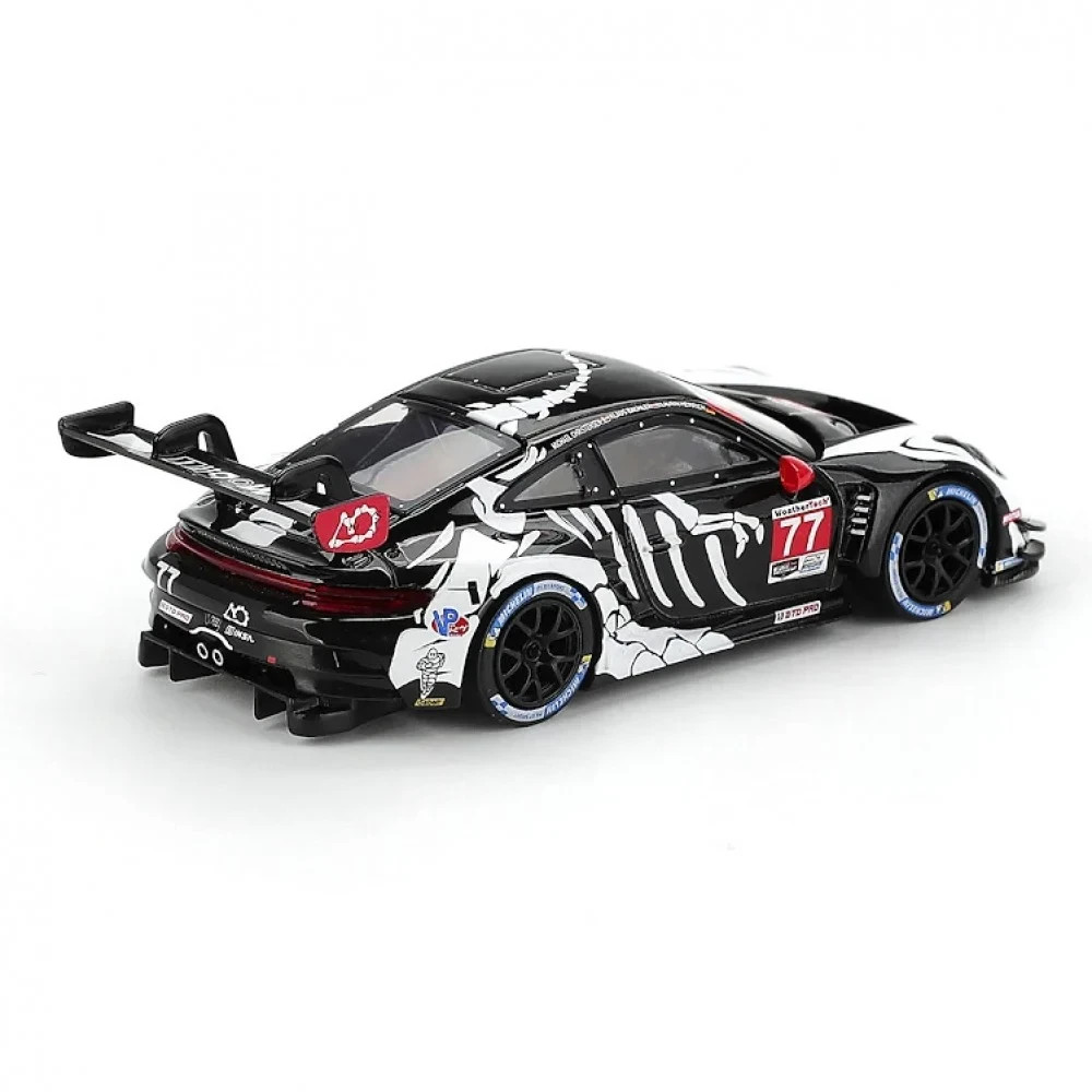Mini GT 1:64 Porsche 911 GT3 R #77 AO Racing 2025 IMSA Petit Le