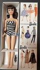 Vintage Barbie  Reproduction NUMBER #1 Face Brunette Doll & Box