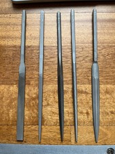 Vallorbe Swiss Dick HABILIS Feilen Stielfeilen SATZ 5 Formen  NEU